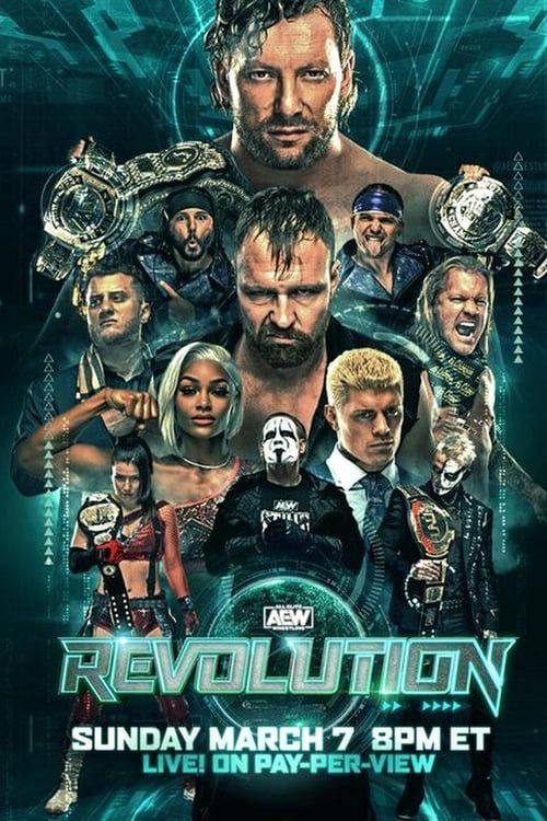 Key visual of AEW Revolution