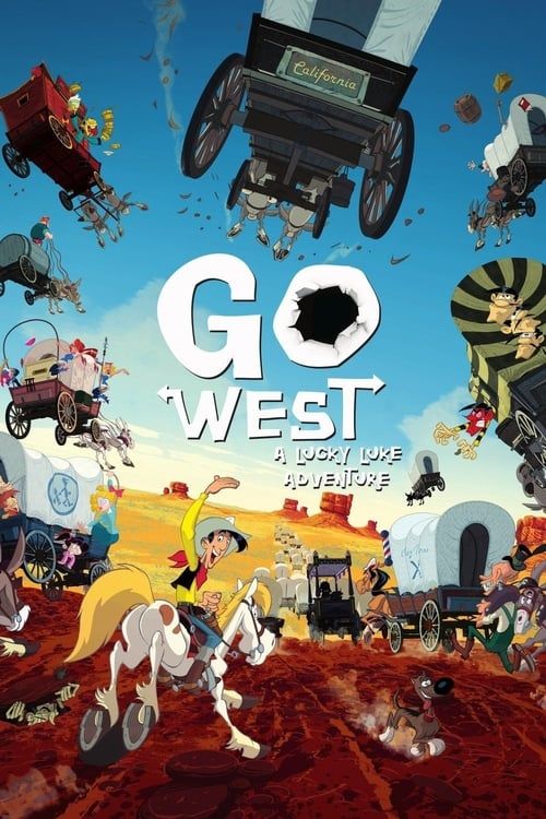 Key visual of Go West: A Lucky Luke Adventure