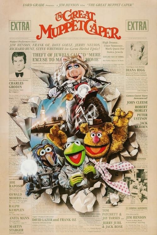 Key visual of The Great Muppet Caper