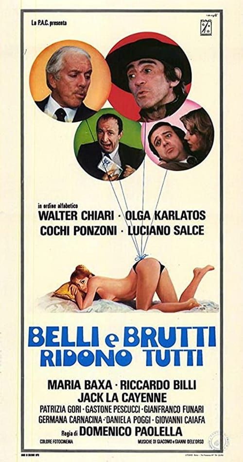 Key visual of Belli e brutti ridono tutti