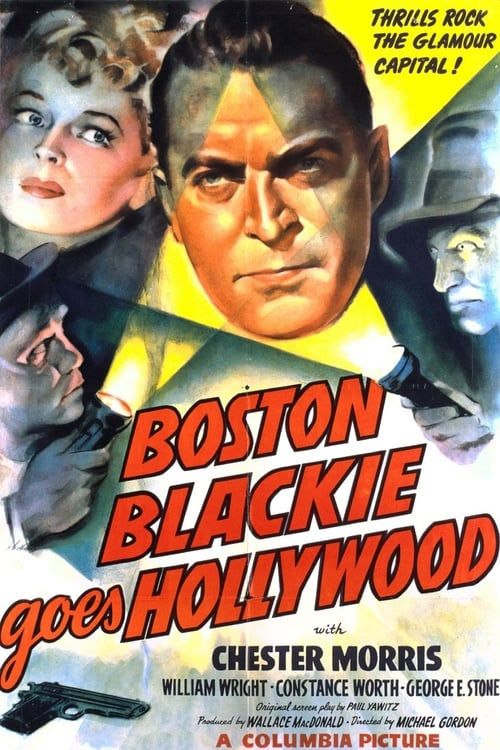 Key visual of Boston Blackie Goes Hollywood
