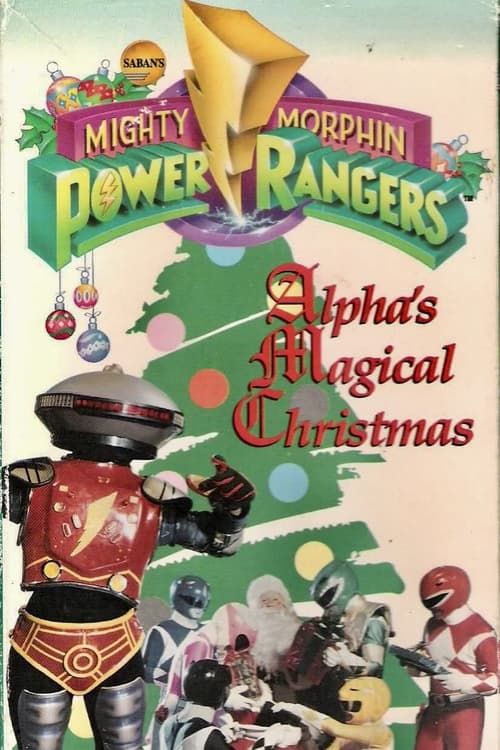 Key visual of Mighty Morphin Power Rangers: Alpha's Magical Christmas