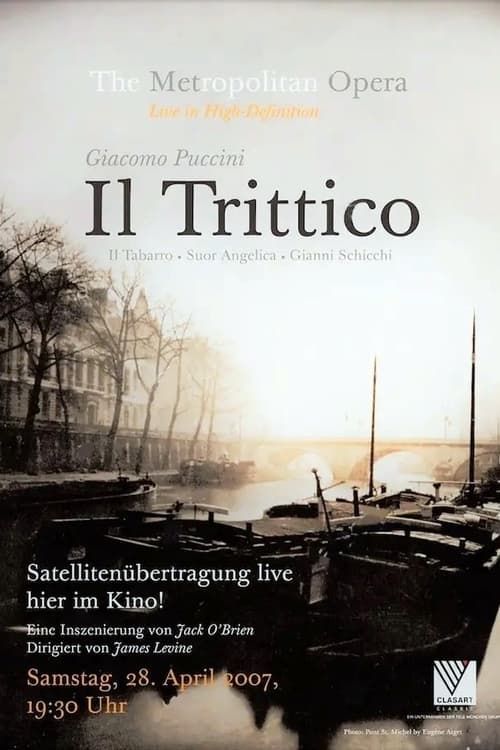 Key visual of Puccini's Il trittico