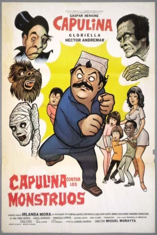 Key visual of Capulina vs. the Monsters