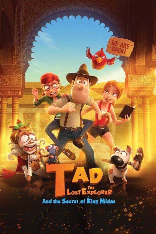 Key visual of Tad, the Lost Explorer, and the Secret of King Midas
