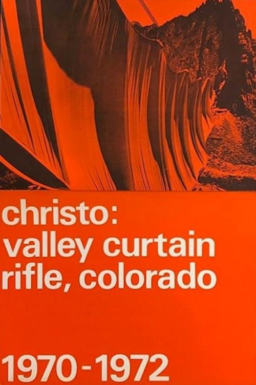 Key visual of Christo's Valley Curtain
