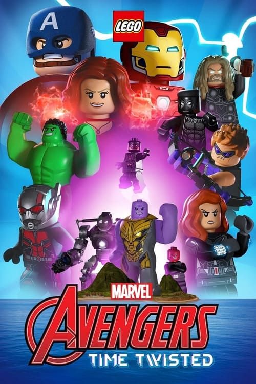 Key visual of LEGO Marvel Avengers: Time Twisted