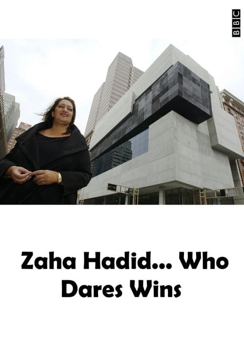 Key visual of Zaha Hadid... Who Dares Wins