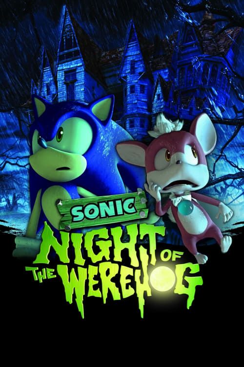 Key visual of Sonic: Night of the Werehog