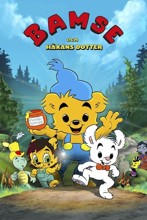 Key visual of Bamse and the Witch's Daughter