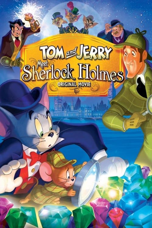 Key visual of Tom and Jerry Meet Sherlock Holmes