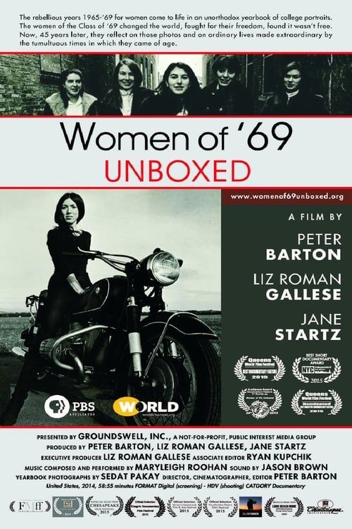 Key visual of Women of '69, Unboxed