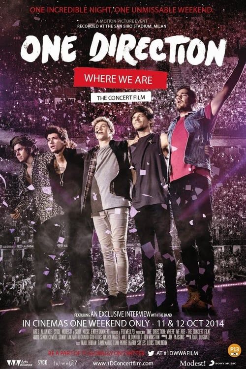 Key visual of One Direction: Where We Are - The Concert Film
