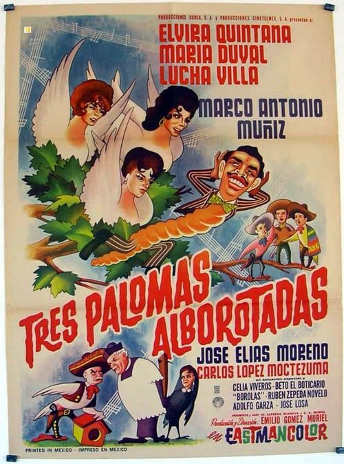 Key visual of Tres palomas alborotadas