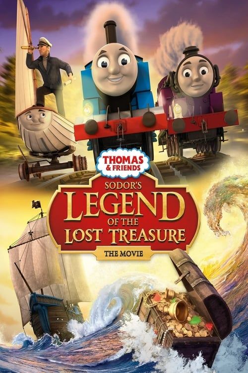 Key visual of Thomas & Friends: Sodor's Legend of the Lost Treasure: The Movie