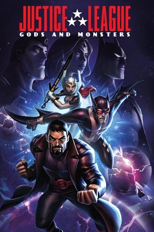 Key visual of Justice League: Gods and Monsters