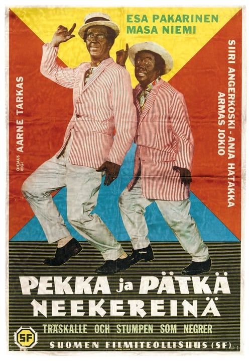 Key visual of Pekka ja Pätkä neekereinä