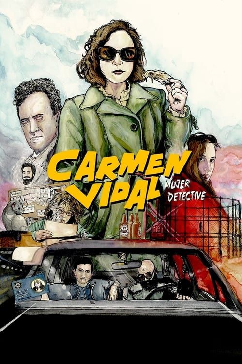 Key visual of Carmen Vidal, mujer detective