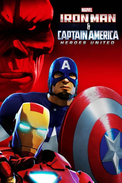 Key visual of Iron Man & Captain America: Heroes United