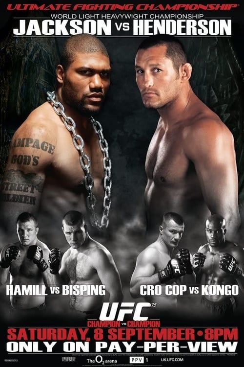 Key visual of UFC 75: Champion vs. Champion
