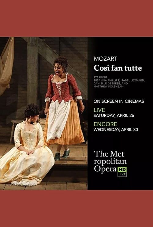 Key visual of The Metropolitan Opera: Così Fan Tutte