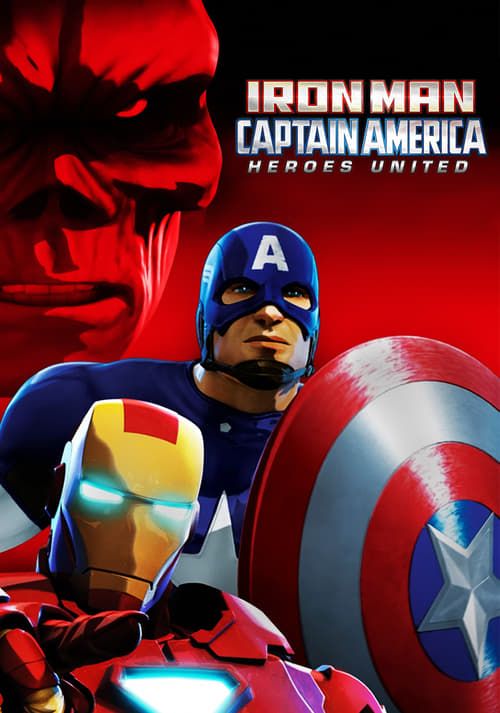 Key visual of Iron Man & Captain America: Heroes United