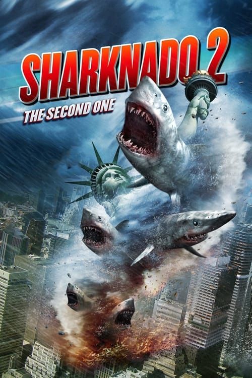 Key visual of Sharknado 2: The Second One