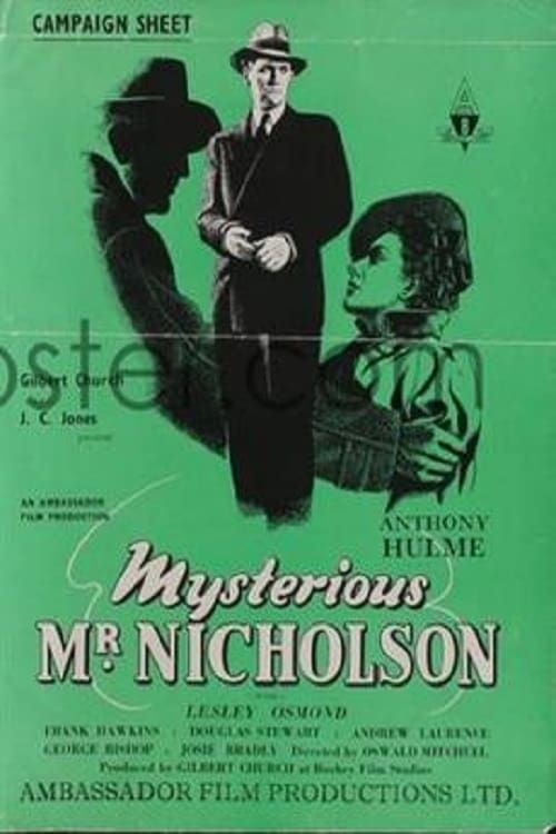 Key visual of Mysterious Mr. Nicholson