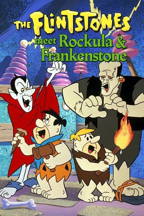 Key visual of The Flintstones Meet Rockula and Frankenstone