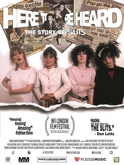 Key visual of Here to be Heard: The Story of The Slits