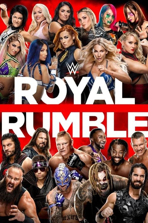 Key visual of WWE Royal Rumble 2020