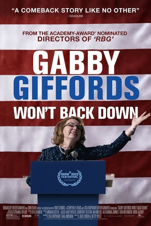 Key visual of Gabby Giffords Won't Back Down