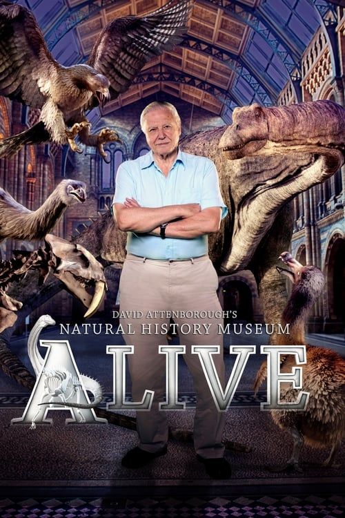 Key visual of David Attenborough's Natural History Museum Alive
