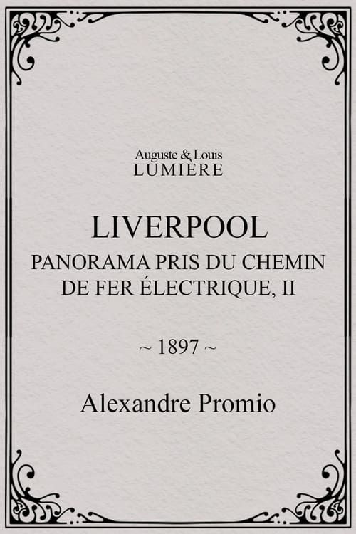 Key visual of Liverpool, panorama pris du chemin de fer électrique, II