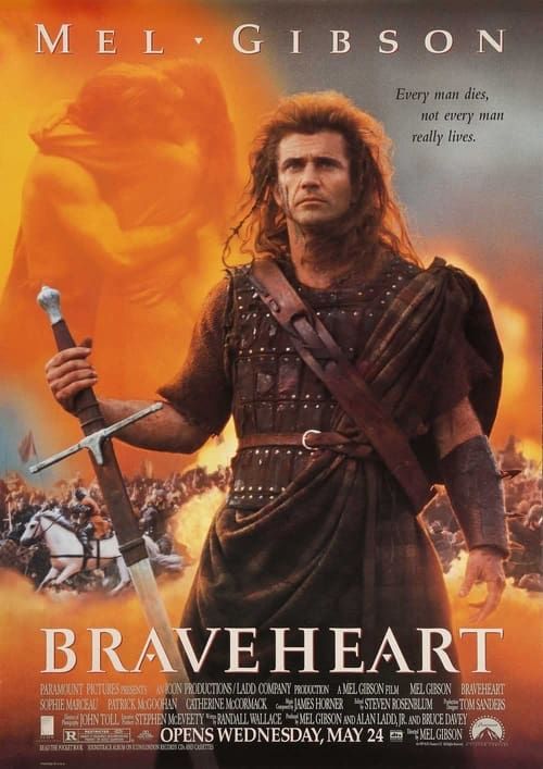 Key visual of Mel Gibson's 'Braveheart': A Filmmaker's Passion