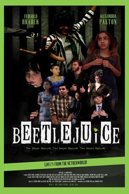 Key visual of Beetlejuice: The Online Musical