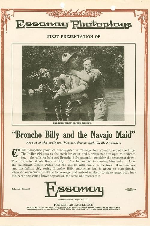 Key visual of Broncho Billy and the Navajo Maid