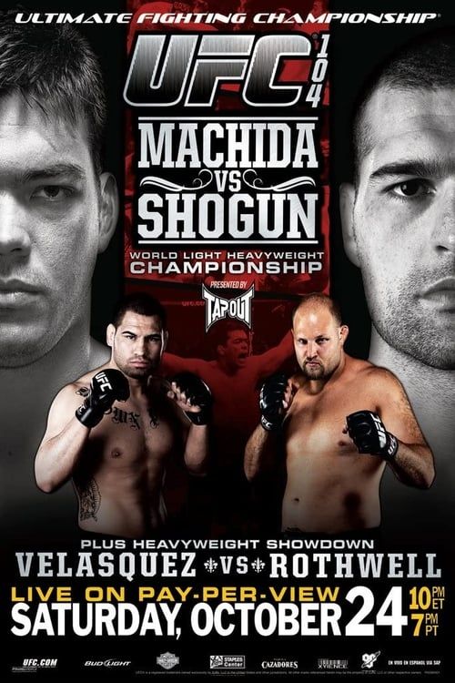 Key visual of UFC 104: Machida vs. Shogun