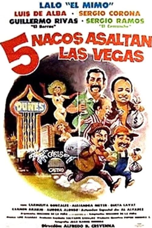 Key visual of Cinco nacos asaltan Las Vegas