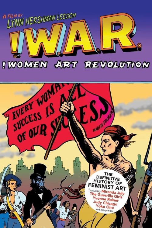 Key visual of !W.A.R.: !Women Art Revolution