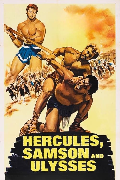 Key visual of Hercules, Samson & Ulysses