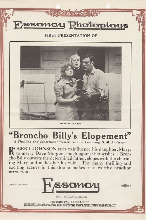 Key visual of Broncho Billy's Elopement