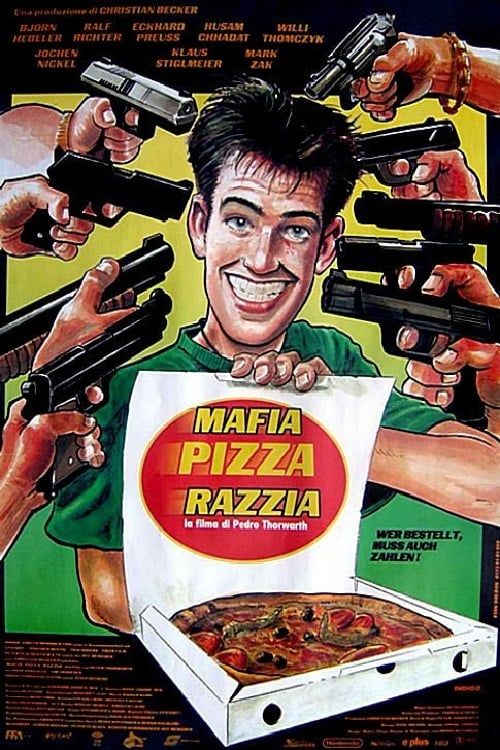 Key visual of Mafia, Pizza, Razzia