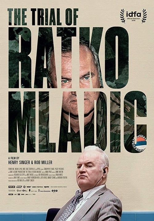 Key visual of The Trial of Ratko Mladic