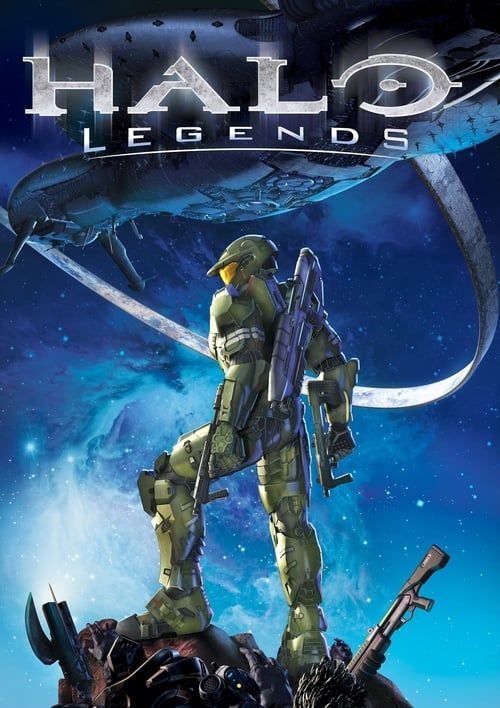 Key visual of Halo Legends