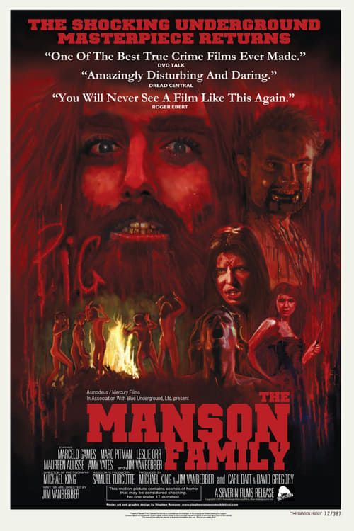 Key visual of The Manson Family