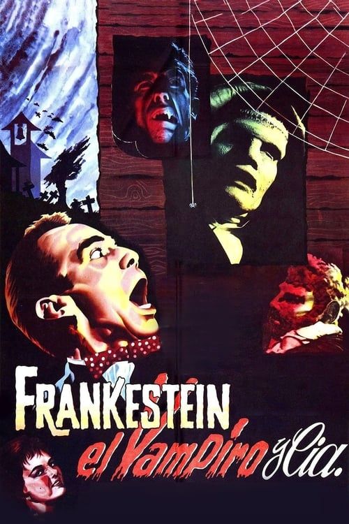 Key visual of Frankenstein, the Vampire and Company