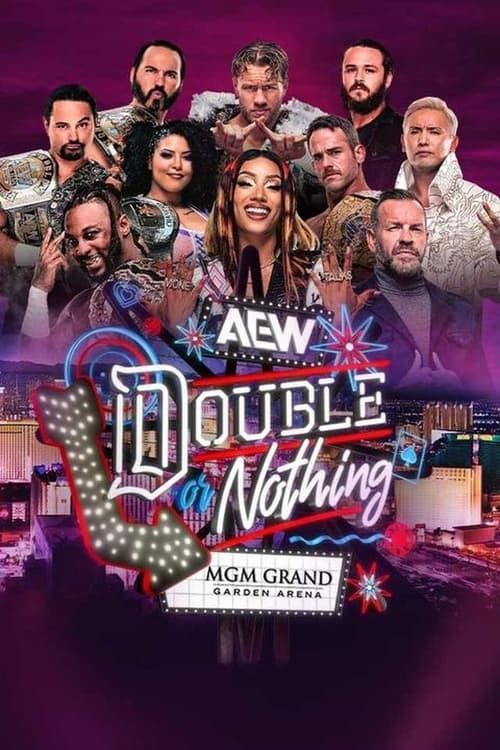 Key visual of AEW Double or Nothing