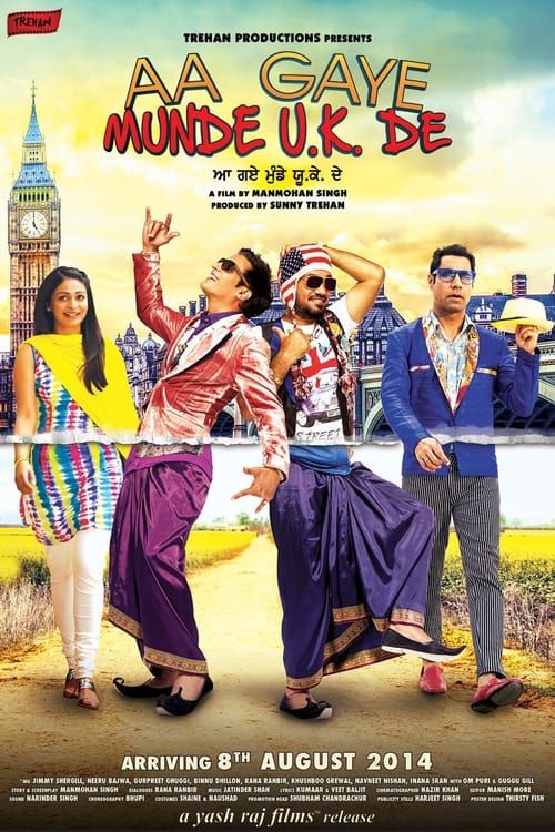 Key visual of Aa Gaye Munde U.K. De