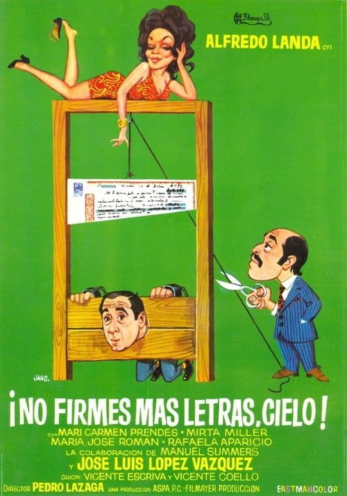 Key visual of ¡No firmes más letras, cielo!